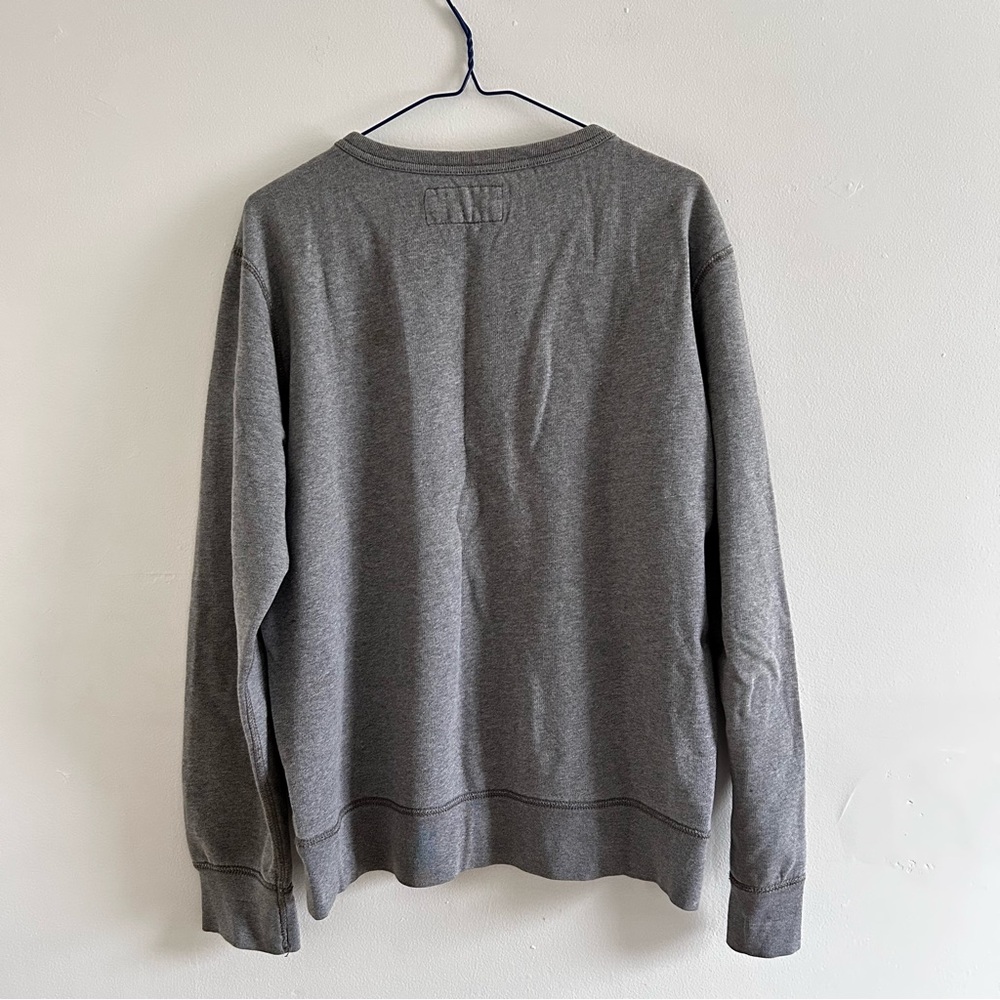 Ralph Lauren Denim & Supply Gray Crewneck Sweatshirt Cherokee Trail 1967 - Picture 4 of 6